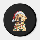 Aimant Labrador Retriever Dogs Tree Christmas Sweater Xma (Devant)