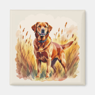 Aimant Labrador Retriever Fox Red