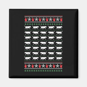 Aimant Labrador Retriever Joyeux Noël Laide Sweat Do