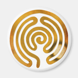 Aimant labyrinthe or antique gold faites votre propre a