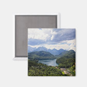Aimant Lac Alpsee, Bavière, Allemagne (Recto/Verso)