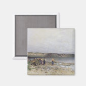 Aimant Lac Balaton avec la rive d'Akarattya, 1885 (Recto/Verso)