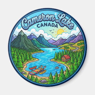 Aimant Lac Cameron, Colombie-Britannique, Canada Canada