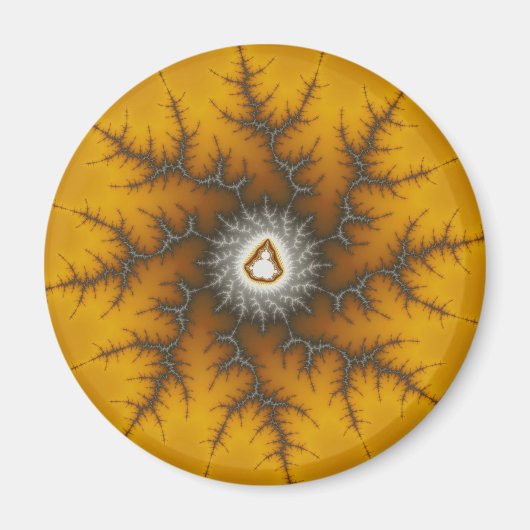 Aimant Lac de glace - Fractal (Devant)