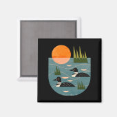 Aimant Lac de Loon (Recto/Verso)
