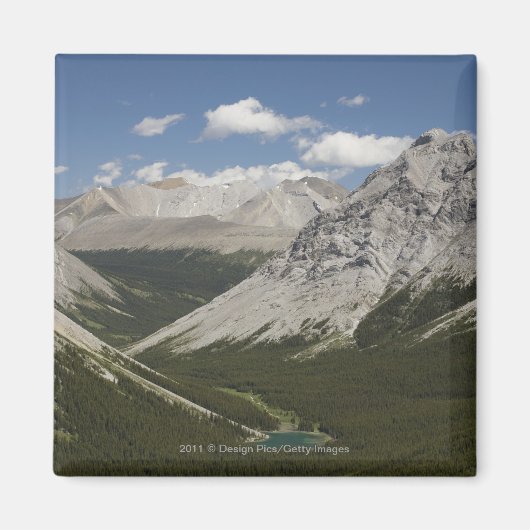 Aimant Lac De Montagne Dans Une Vallée Avec Ciel Bleu (Devant)