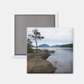 Aimant Lac Eagle au parc national Acadia (Recto/Verso)