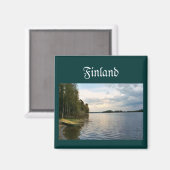 Aimant Lac Finlande (Recto/Verso)