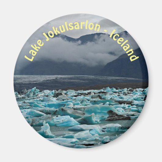 Aimant Lac glaciaire Jokulsarlon - Islande (Devant)