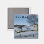 Aimant Lac Hood, Anchorage, Alaska (Recto/Verso)