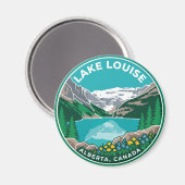 Aimant Lac Louise Canada (Recto/Verso)