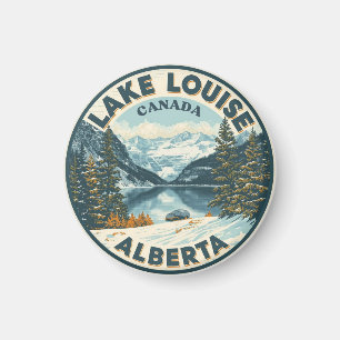 Aimant Lac Louise Canada Voyage Cadeau Parc national de B