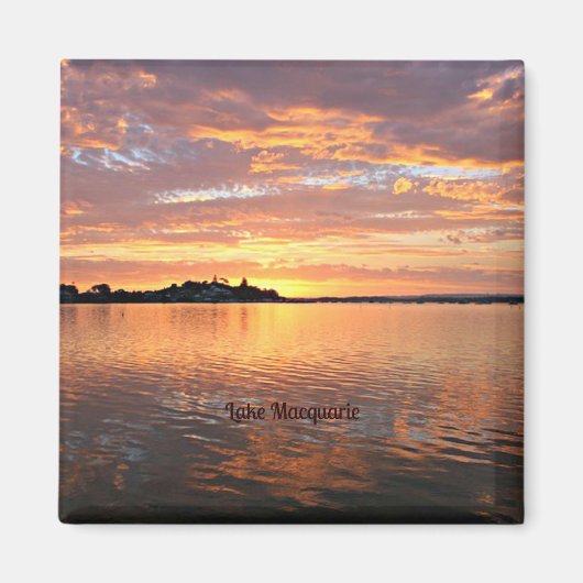 Aimant Lac Macquarie, Nouvelle-Galles du Sud, Australie (Devant)