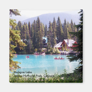Aimant Lac Maligne/Parc national Jasper, Canada