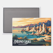 Aimant Lac Mono USA (Recto/Verso)
