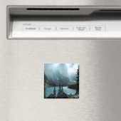 Aimant Lac Moraine pittoresque du parc national Banff. (In Situ (Lave-vaisselle))