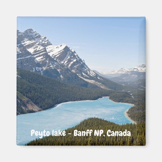 Aimant Lac Peyto - Parc national Banff, Alberta, Canada (Devant)