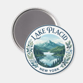 Aimant Lac Placid New York (Recto/Verso)