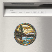 Aimant Lac Rustique Tahoe Californie (In Situ (Lave-vaisselle))