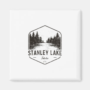 Aimant Lac Stanley Idaho Extérieur Vintage 2