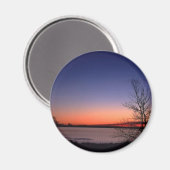 Aimant Lac Sunrise (Recto/Verso)