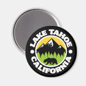 Aimant Lac Tahoe, Californie (Recto/Verso)