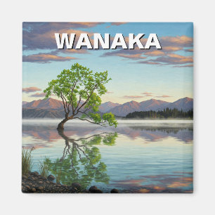 Aimant Lac Wanaka Tree Nouvelle-Zélande Voyages