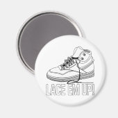 Aimant Lace Em Up (Recto/Verso)