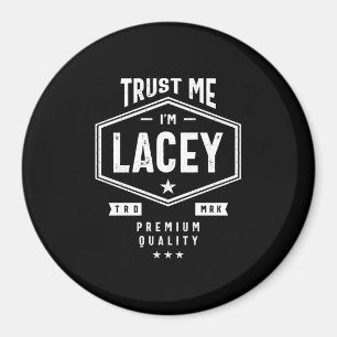 Aimant Lacey Nom personnalisé Anniversaire