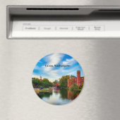 Aimant Laconia, New Hampshire, paysage pittoresque (In Situ (Lave-vaisselle))