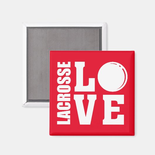 Aimant Lacrosse (Recto/Verso)