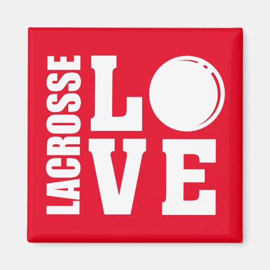 Aimant Lacrosse (Devant)