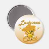 Aimant Lacrosse Chick #10 (Recto/Verso)