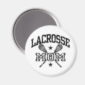 Aimant Lacrosse Maman (Recto/Verso)