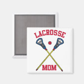Aimant Lacrosse Maman (Recto/Verso)