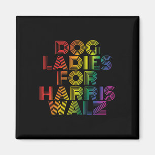 Aimant Ladies For Harris Wheimer Retro Vintage Rainbow