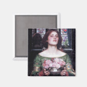 Aimant Lady and Roses, John William Waterhouse (Recto/Verso)