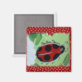 Aimant Lady Bug (Recto/Verso)