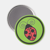 Aimant Lady Bug (Recto/Verso)