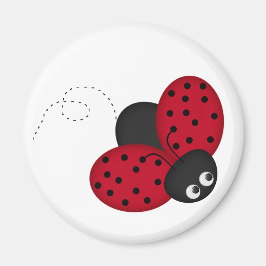 Aimant Lady Bug Luck (Devant)