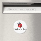 Aimant Lady Bug - mignonne comme un bug (In Situ (Lave-vaisselle))