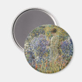 Aimant Lady in a Garden par Frederick Frieseke, Art (Recto/Verso)