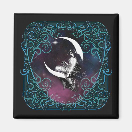 Aimant Lady Lune (Devant)