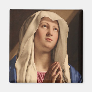 Aimant Lady Madonna Praying (Vierge Marie) (Art chrétien)