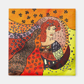 Aimant Lady Nature (Devant)