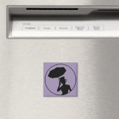 Aimant Lady of Ashes Magnet, violet (In Situ (Lave-vaisselle))