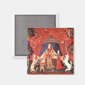 Aimant "Lady & the Unicorn" (Recto/Verso)