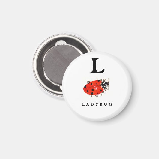 Aimant Ladybug (Recto/Verso)