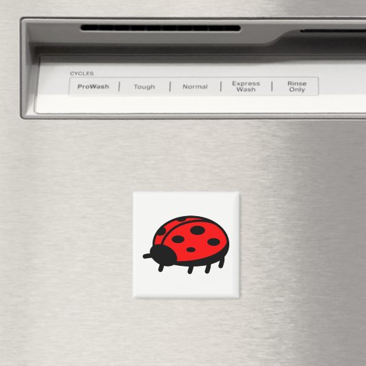 Aimant Ladybug (In Situ (Lave-vaisselle))