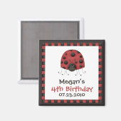 Aimant Ladybug ・ Anniversaire de l'enchère (Recto/Verso)